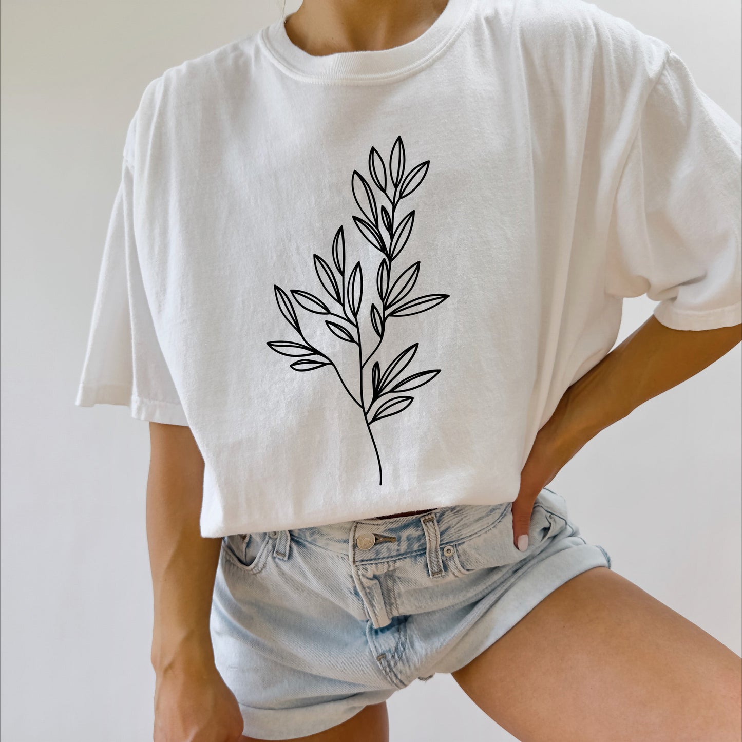 Plant Tree Branch Botanical Comfort Colors T Shirt