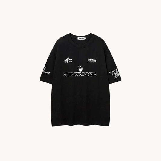 Racing Jersey Style T-Shirt - # BOAA13510027