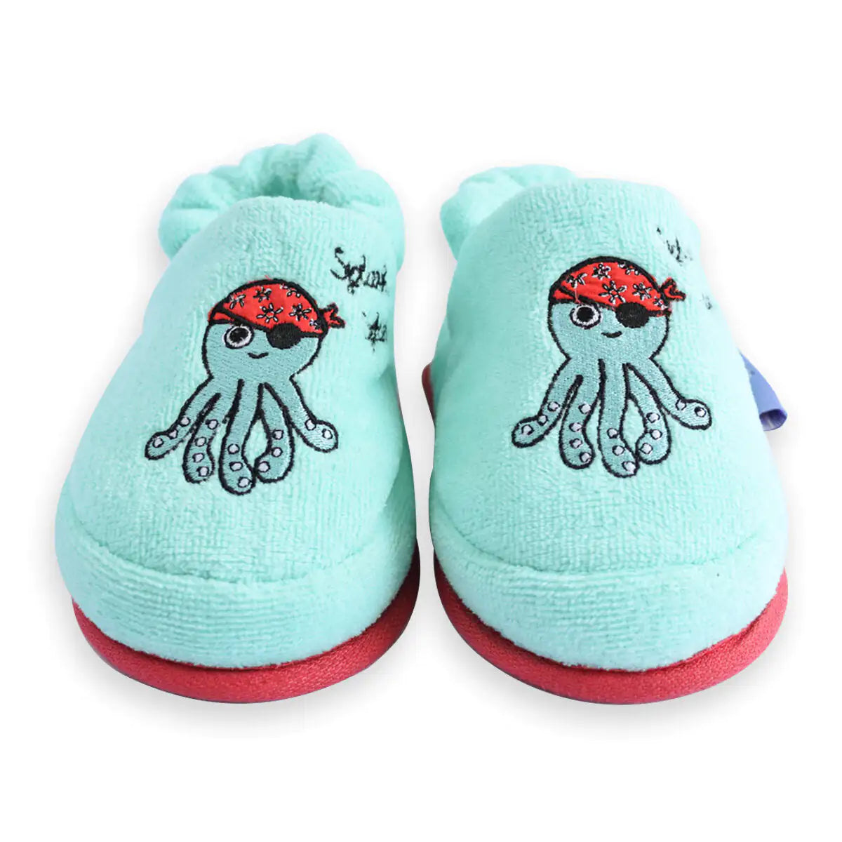 Milk&Moo Kids House Slippers Sailor Octopus - # BOAA71410002