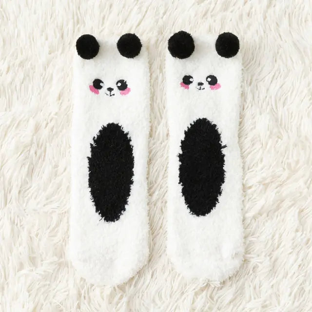 Women's  Fuzzy Socks Winter Warm Fleece - # GIAA231010005
