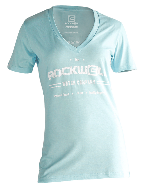 Women's Watch Co V-Neck Turquoise