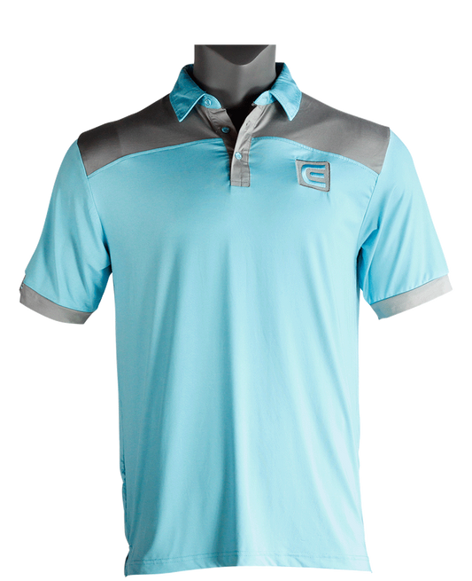 Rockwell Poly-Blend Polo - Shark/Gray