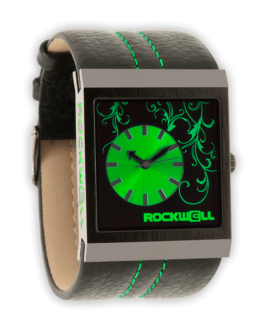 Mercedes (Black/Green) Watch
