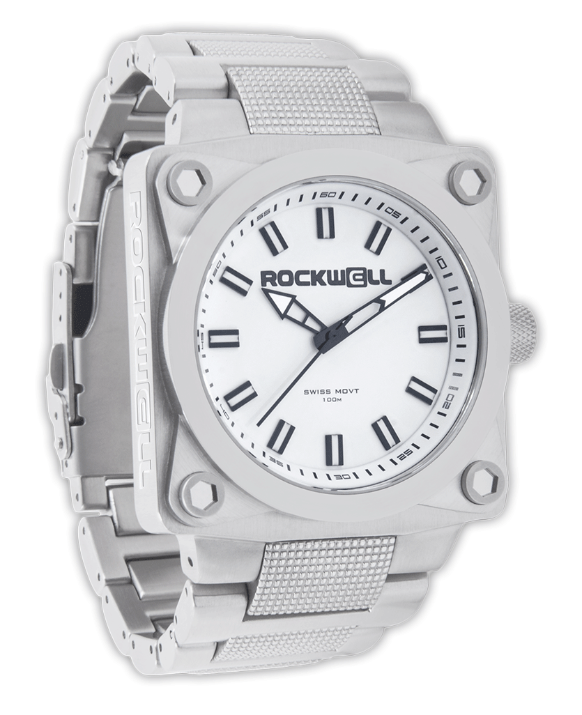 747 (Silver/White) Watch