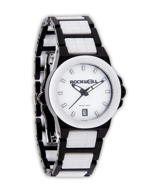Katelynn (Black/White Ceramic) Watch