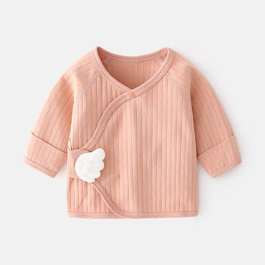 Cotton Summer T-Shirts for Newborn Baby Boys and Girls - # BAAA1111010003