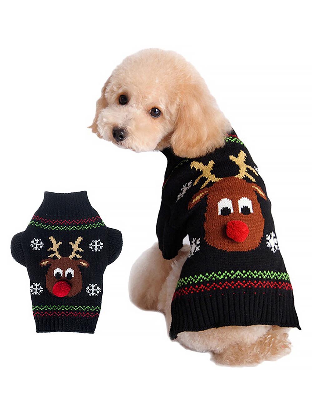 Rudolph Reindeer Christmas Sweater | NCS