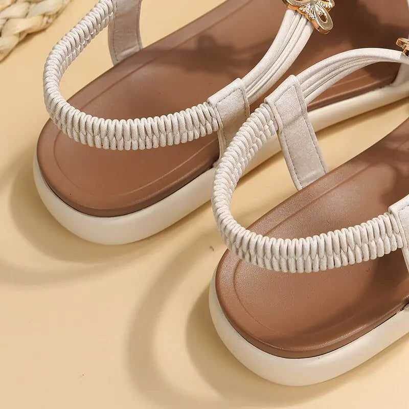 Roman Style Flat Sandals - # GIAA73810001