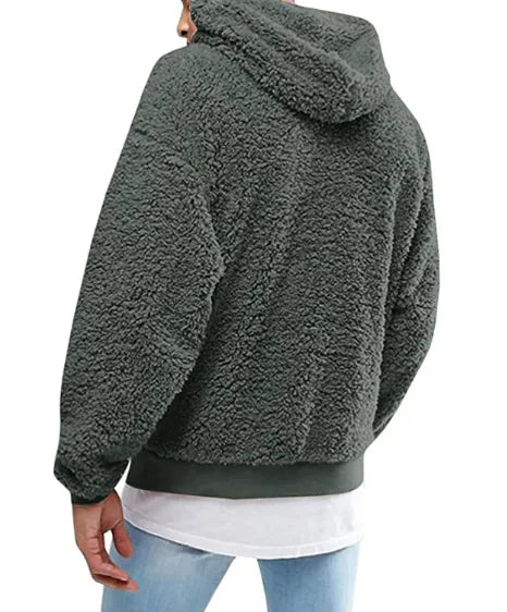 European American Wool And Fleece Hooded Boys Men's Hoodie - # BOAA13510020