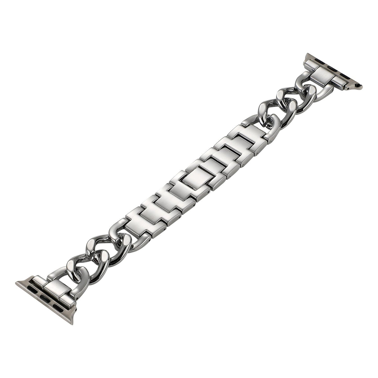 Chic Tweed Metal Premium Watch Strap for Apple Watch