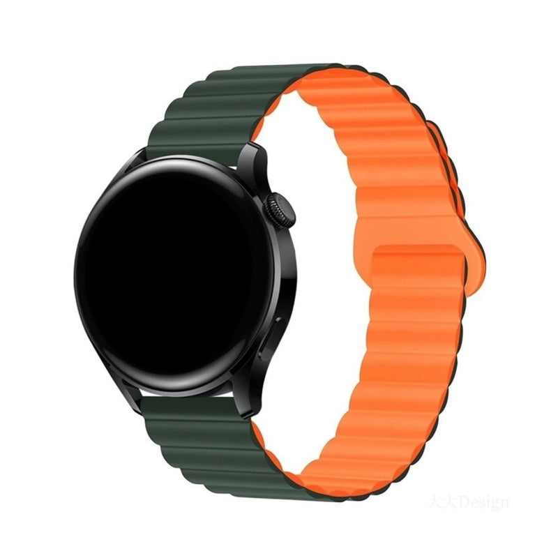 Silicone Magnetic Strap, Universal ForGalaxy Watch 20mm Strap