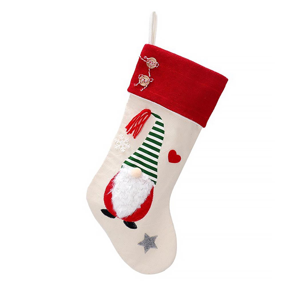 Santa Claus Christmas Stocking Ornament 3-Piece Set | NCS