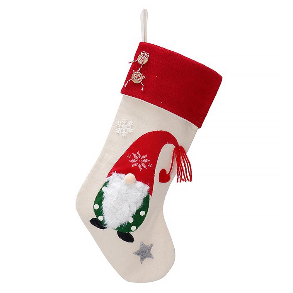 Santa Claus Christmas Stocking Ornament 3-Piece Set | NCS