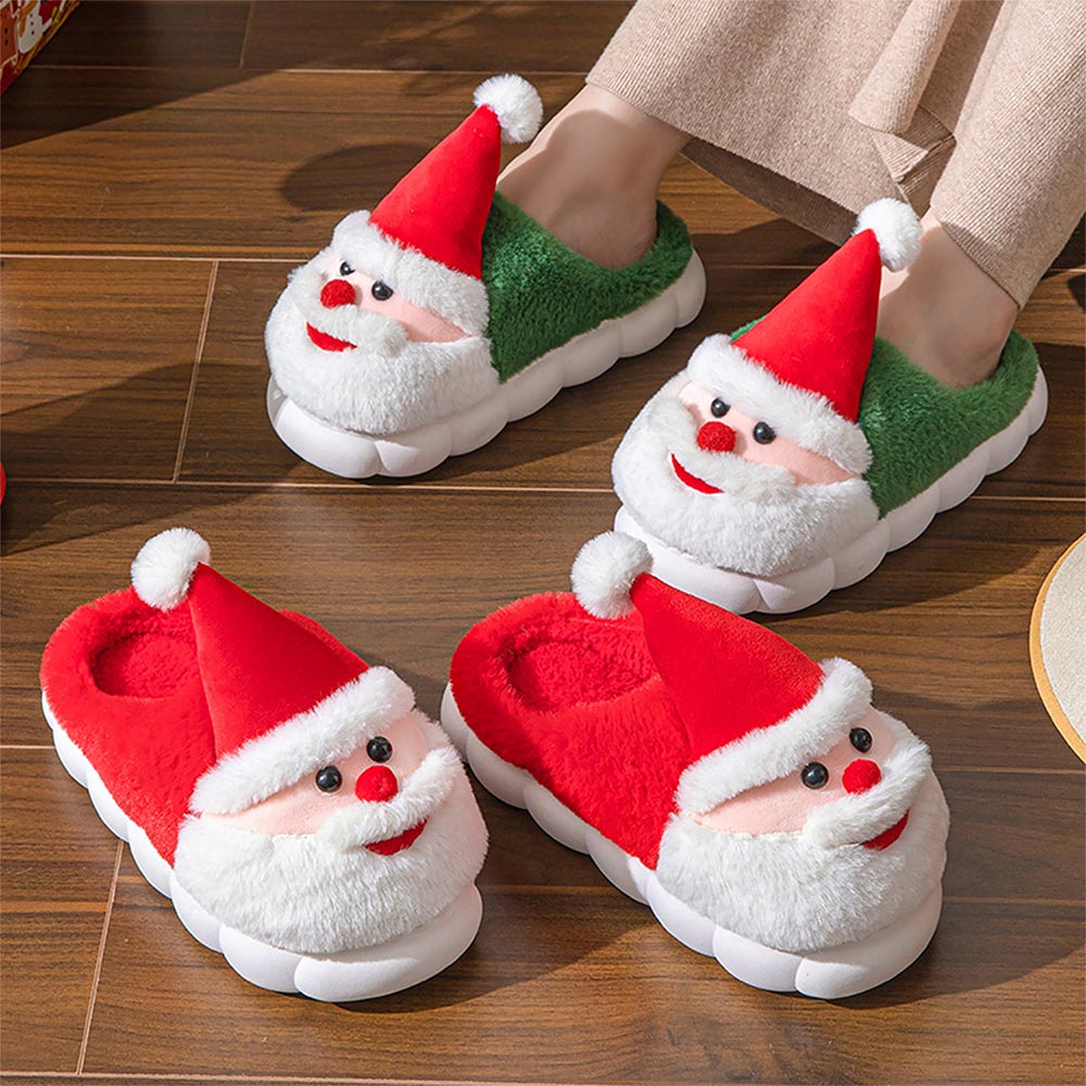 Santa Claus Winter Non-Slip Indoor Slippers | NCS