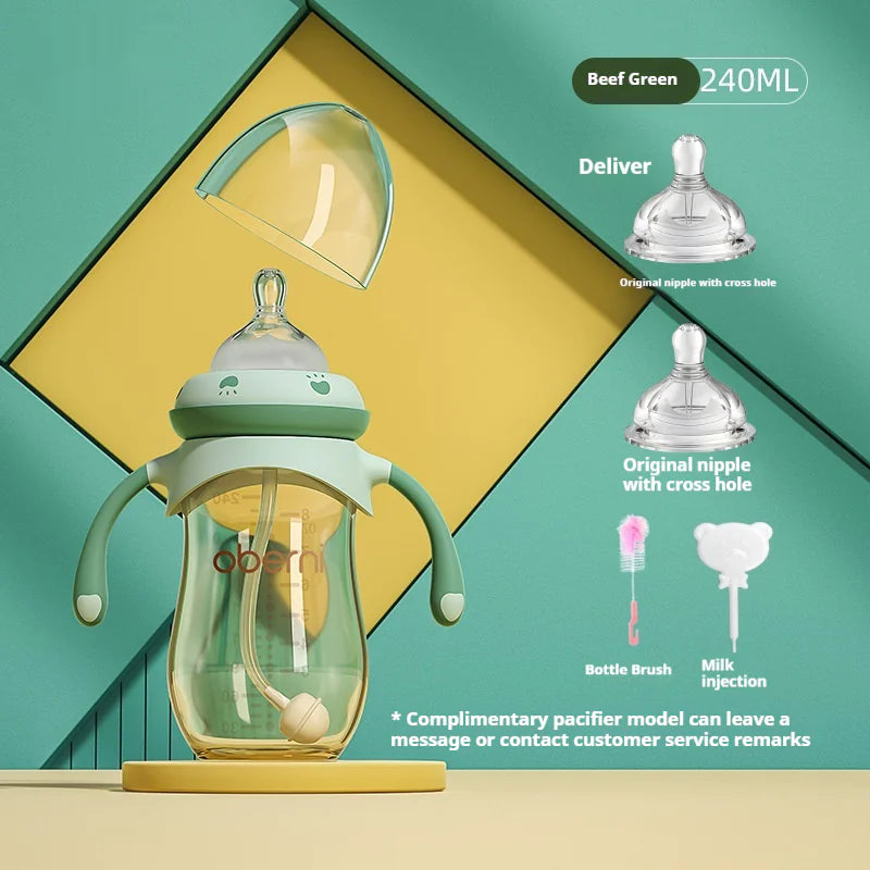 Triple-Action Anti-Colic Wide Caliber Feeding Bottle - BAGE21810002