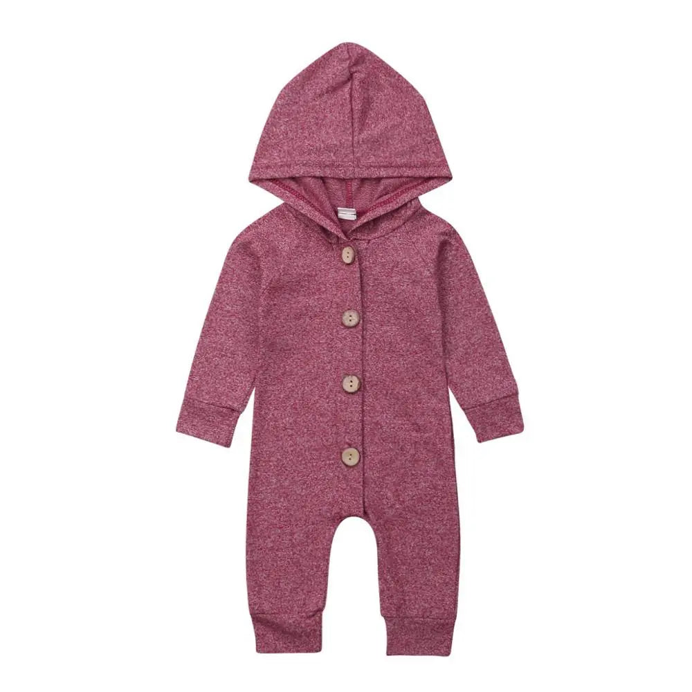 Baby Toddler Hooded Romper - # BAAA21110022