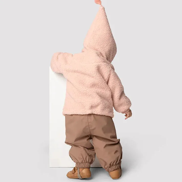 Warm Polar Fleece Pointed Hat Plush Coat - # GIAA21210003