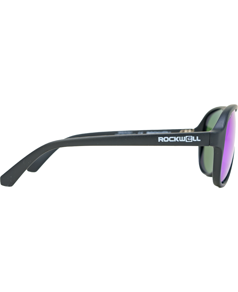 Casino (Black/Green Mirror Polarized Lens)