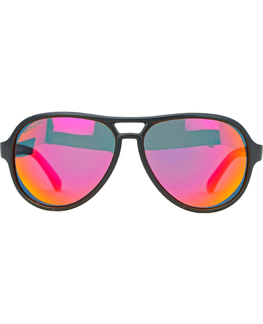 Casino (Black/Red Mirror Polarized Lens