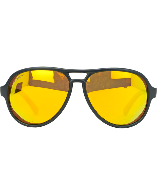 Casino (Black/Yellow Mirror Polarized Lens