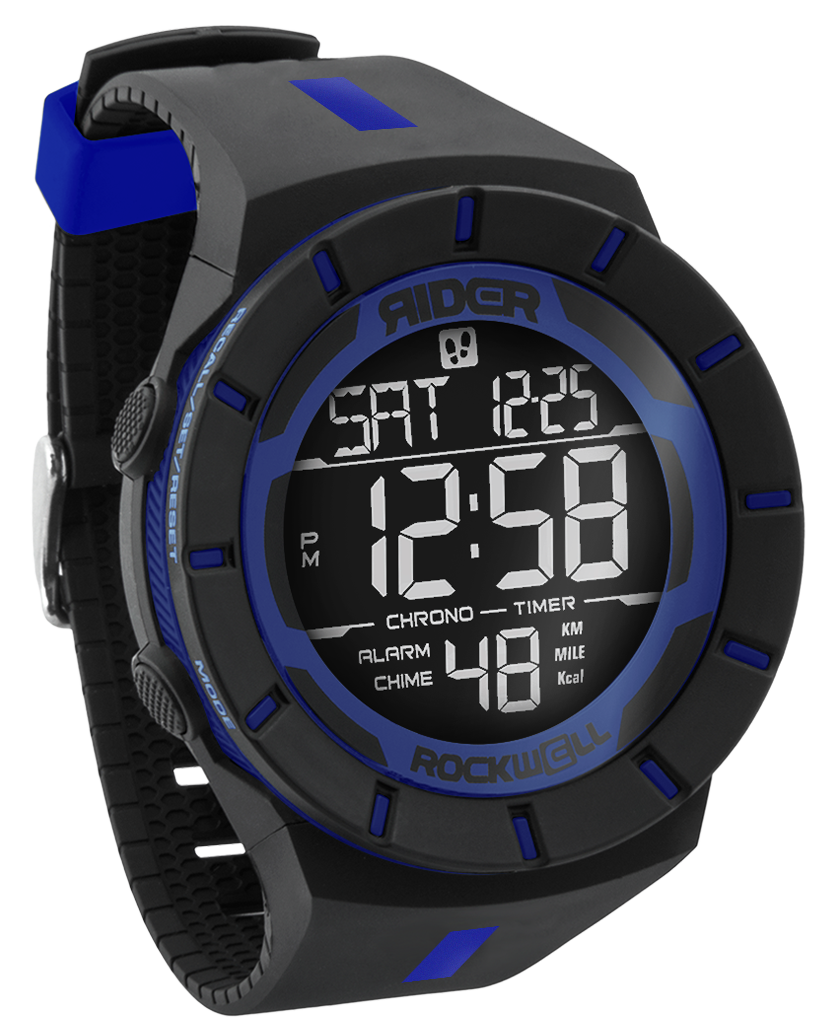 Coliseum Fit™ Police Edition (Black/Blue) Watch