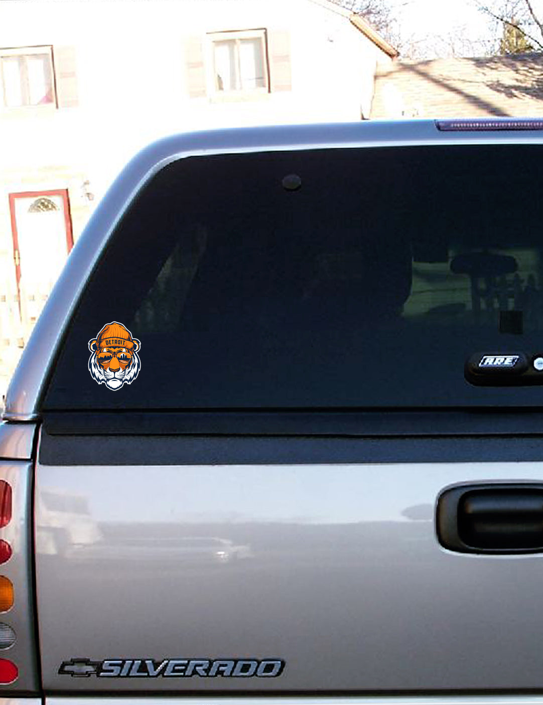 Tiger Head - 4" Sticker