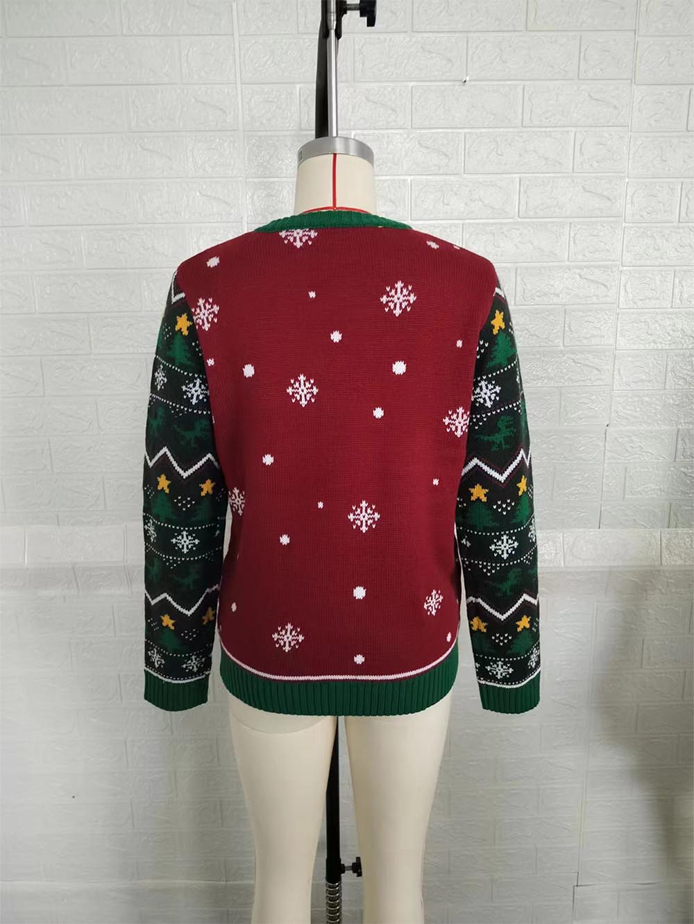 Tree-Rex LED Light Christmas Sweater | NCS