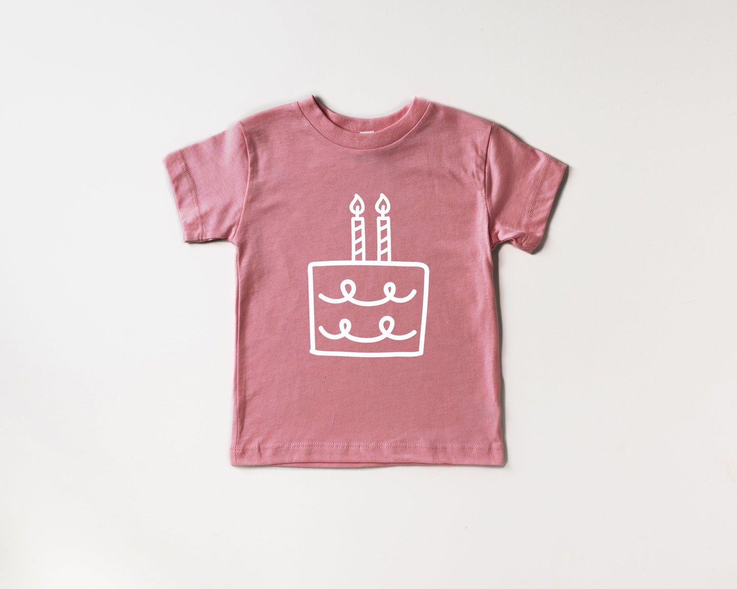 Two 2st Birthday Cake Toddler Organic Tee