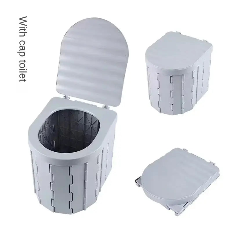 Portable & Foldable Potty Camping Toilets - # BAGE31110007