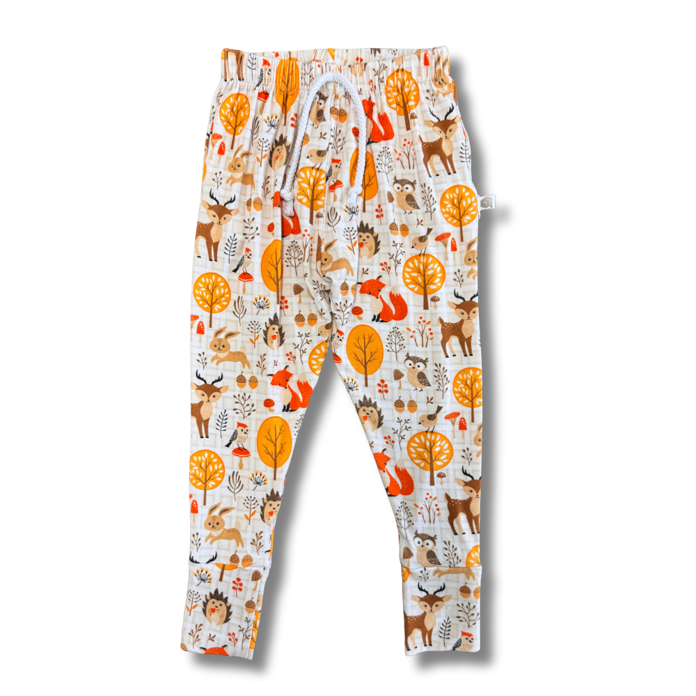 Bamboo Jogger Pants in Autumn Acres