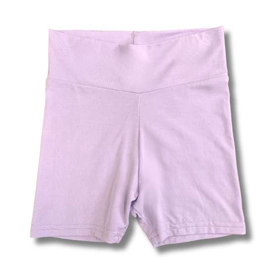 Bamboo Cartwheel Shorts in Lilac