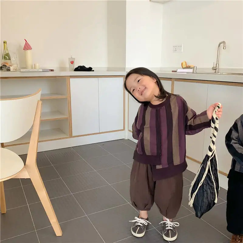 Baby Girl Mori Round Neck T-shirt and Top - # GIAA21510005