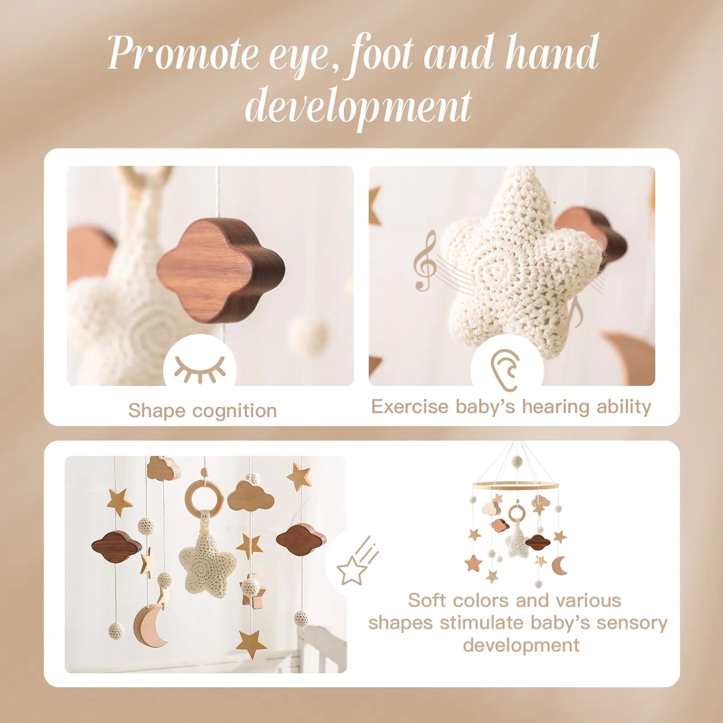 Musical Carousel Baby Rattles - # BAGE81410001