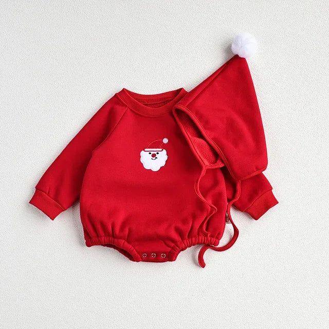 CuddleJoy Christmas Baby Bodysuits: Snuggly Style - # BOAA111010012