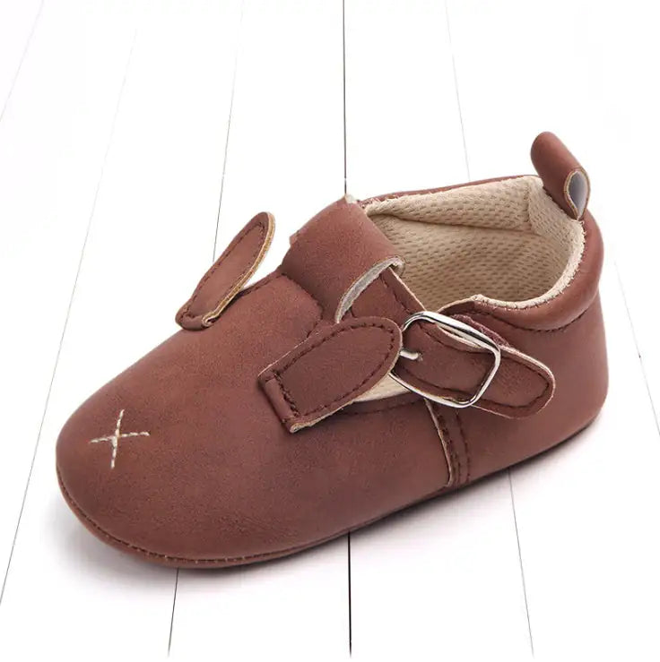 Spring and autumn cartoon animal baby shoes matte leather non-slip soft bottom baby shoes wholesale 0884 - # GIAA71310004