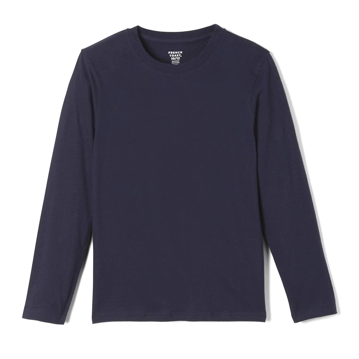 French Toast Boys Long Sleeve Crewneck Tee T-Shirt 4-5 Red - # BOAA11510008