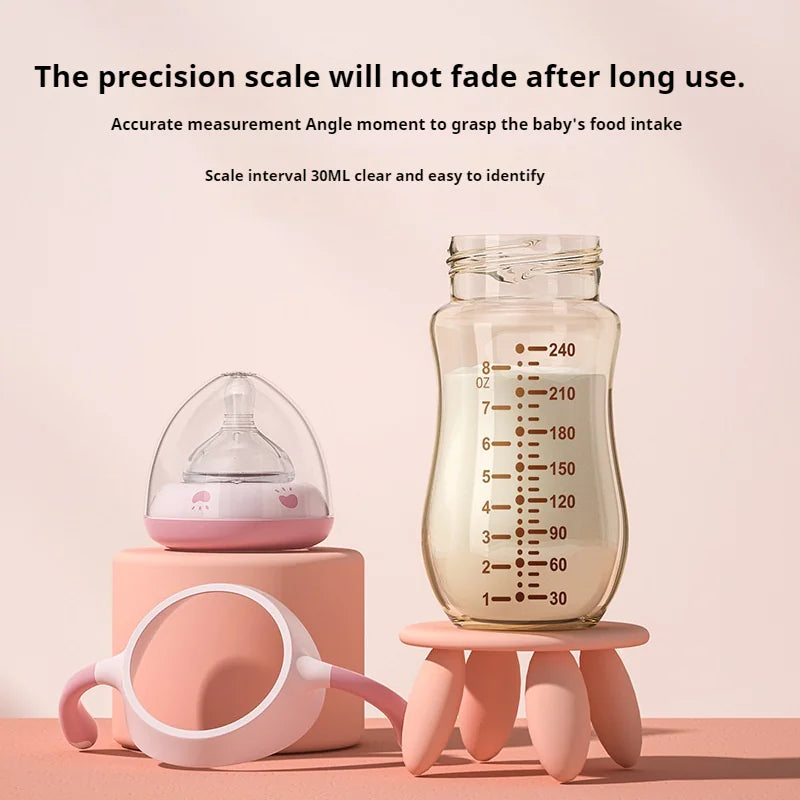 Triple-Action Anti-Colic Wide Caliber Feeding Bottle - BAGE21810002