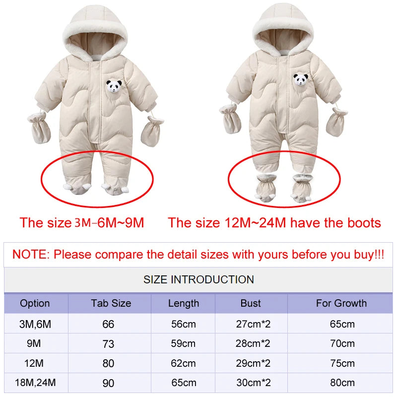 Winter Baby Rompers - # BAAA21210008