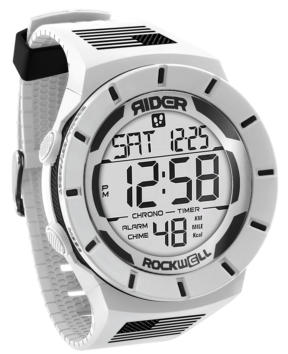 Coliseum Fit™ Freedom Edition (White/Black) Watch