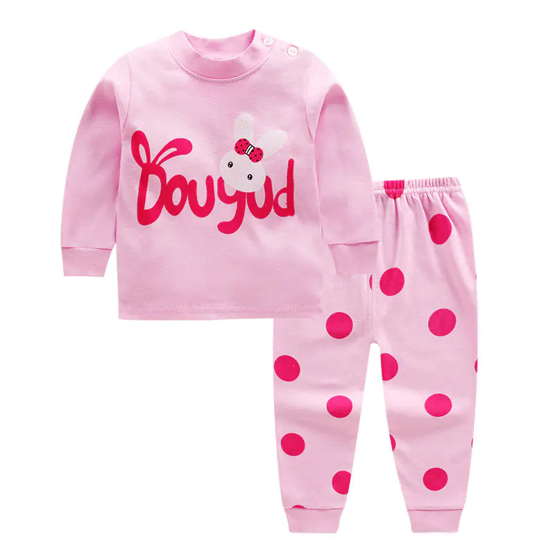 Cotton Children’s Pajama Set for Ages 0-5 (Boys/Girls) _ # BAAA81810021