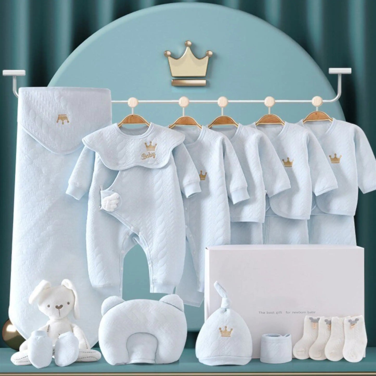 Newborn Baby Luxe Set - # BAAA21110023