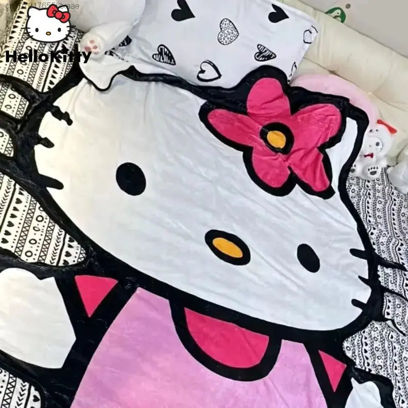 Hello Kitty Plush Blanket - # BAGE41110011