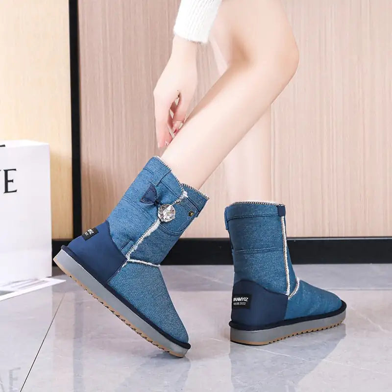 Ankle Boots Women Shoes Woman Boots Snow Winter - # GIAA73410006