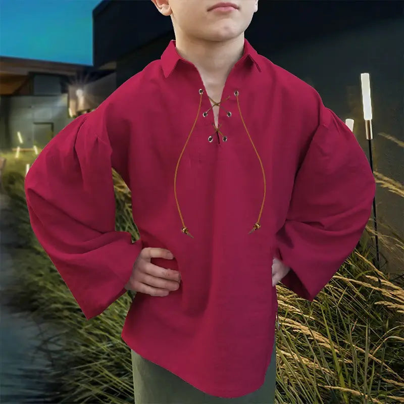 Boys Medieval Pirate Shirt - # BOAA11510018