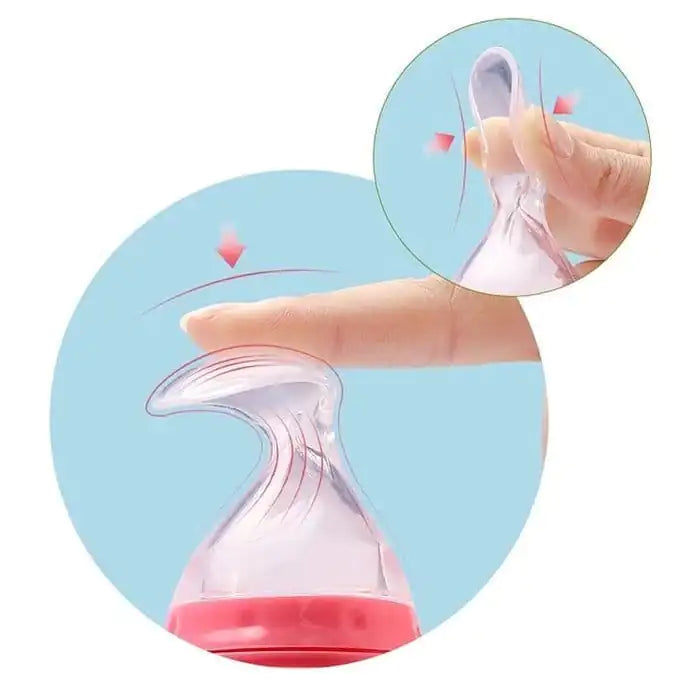 Silicone Feeding Bottle Spoon - # BAGE21110002