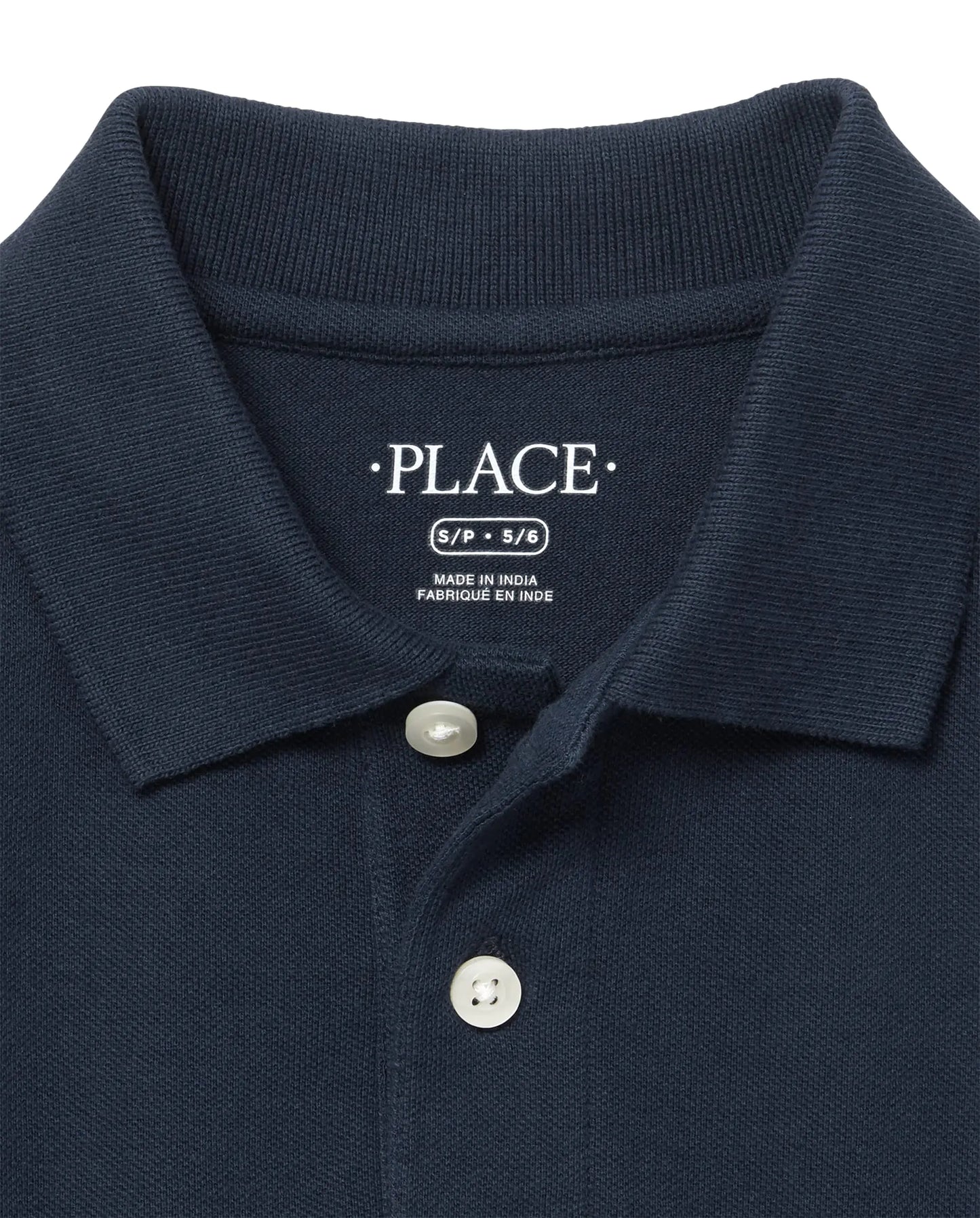 The Children's Place boys Long Sleeve Pique Polo Small Nautico Single - # BOAA11510008