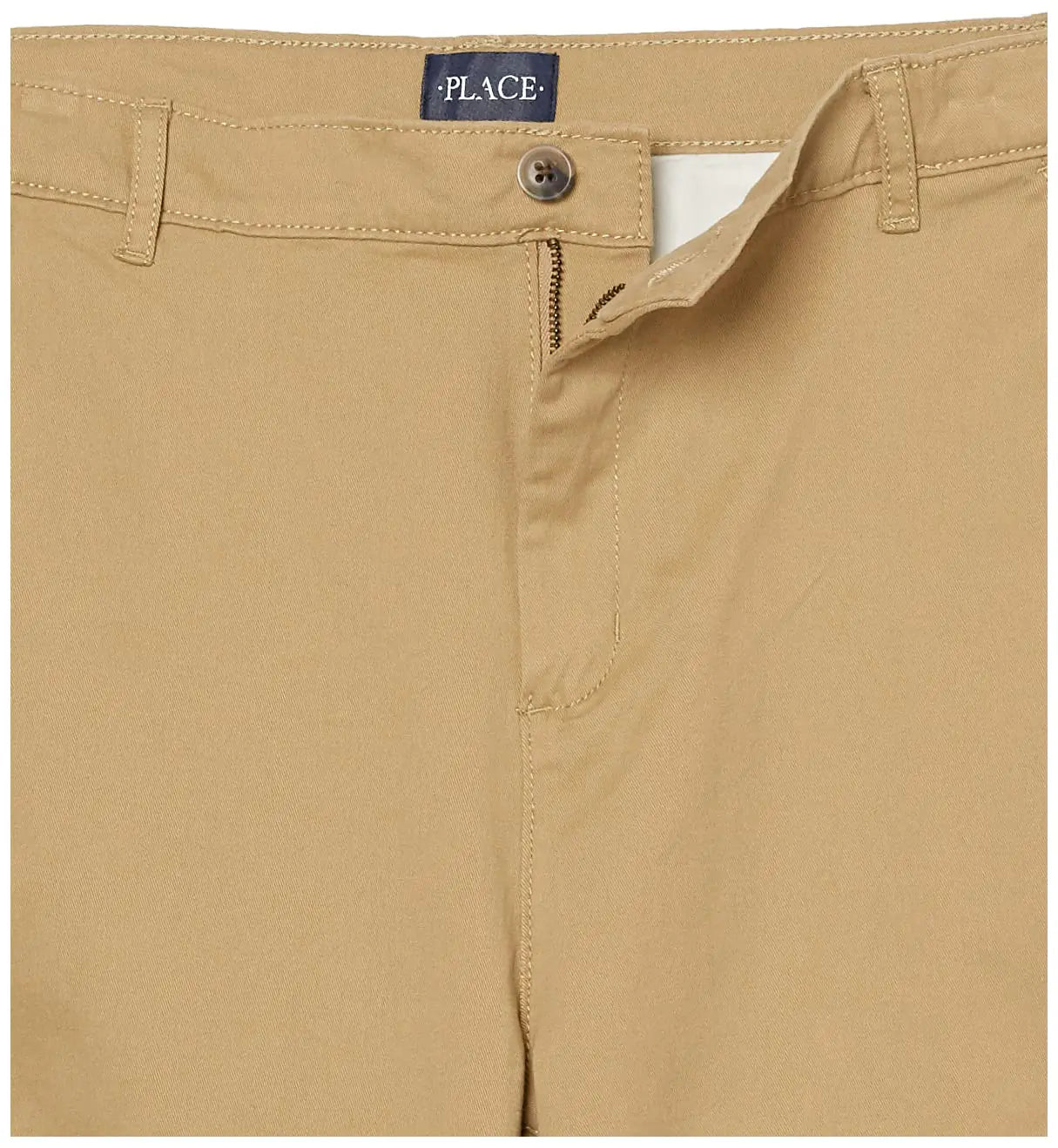 The Children's Place Boys Stretch Chino Shorts 12 Slim Flax 3-pack  -# BOAA12610002