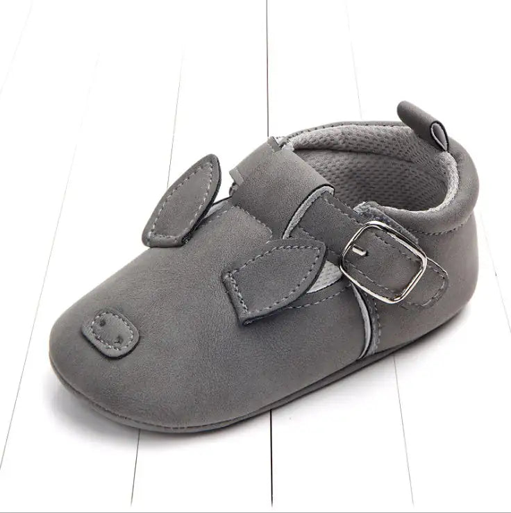 Spring and autumn cartoon animal baby shoes matte leather non-slip soft bottom baby shoes wholesale 0884 - # GIAA71310004