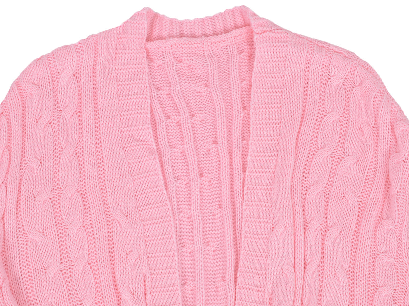 Knitted Long Sleeve Cardigan Sweater