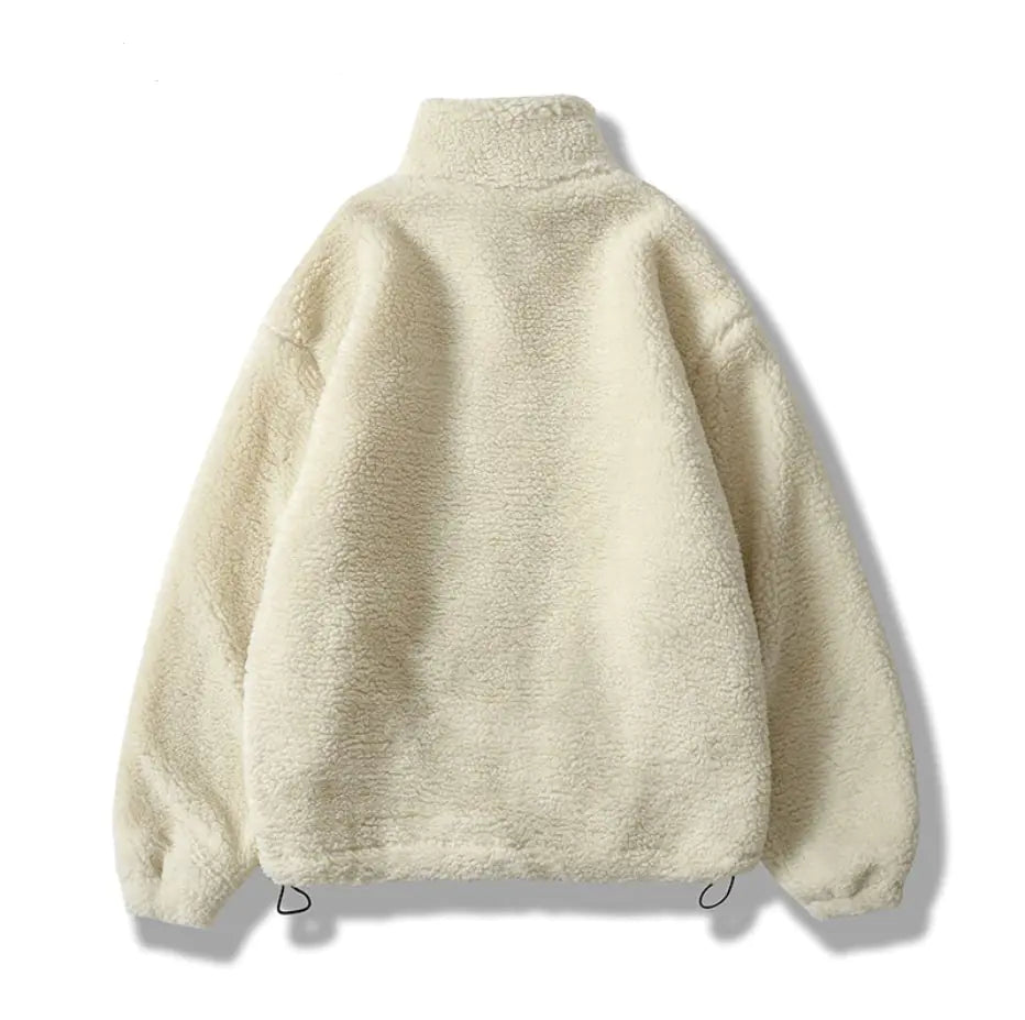 Hip Hop Winter Fleece Fluffy Jacket - # BOAA13210002